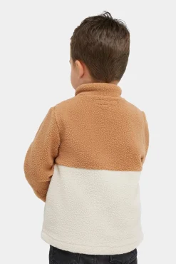 Nordbjörn Rydal Fleecetrøje, Tobacco Brown/Stonewash/Oatmeal