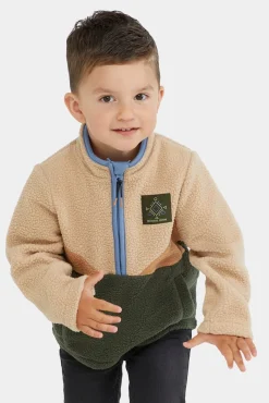 Nordbjörn Rydal Fleecetrøje, Sesame/Tobacco Brown/Deep Depths