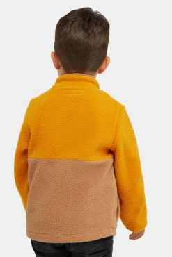 Nordbjörn Rydal Fleecetrøje, Inca gold/Deep Depths/Tobacco brown