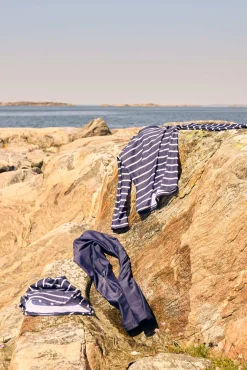 Nordbjørn Sandhamn UV-Sæt, Navy Stripe