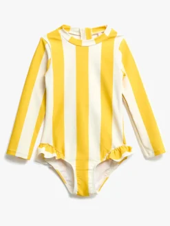 Nordbjörn Sandsjön UV-Badedragt, Yellow Stripe