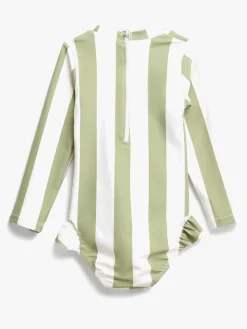 Nordbjörn Sandsjön UV-Badedragt, Green Stripe