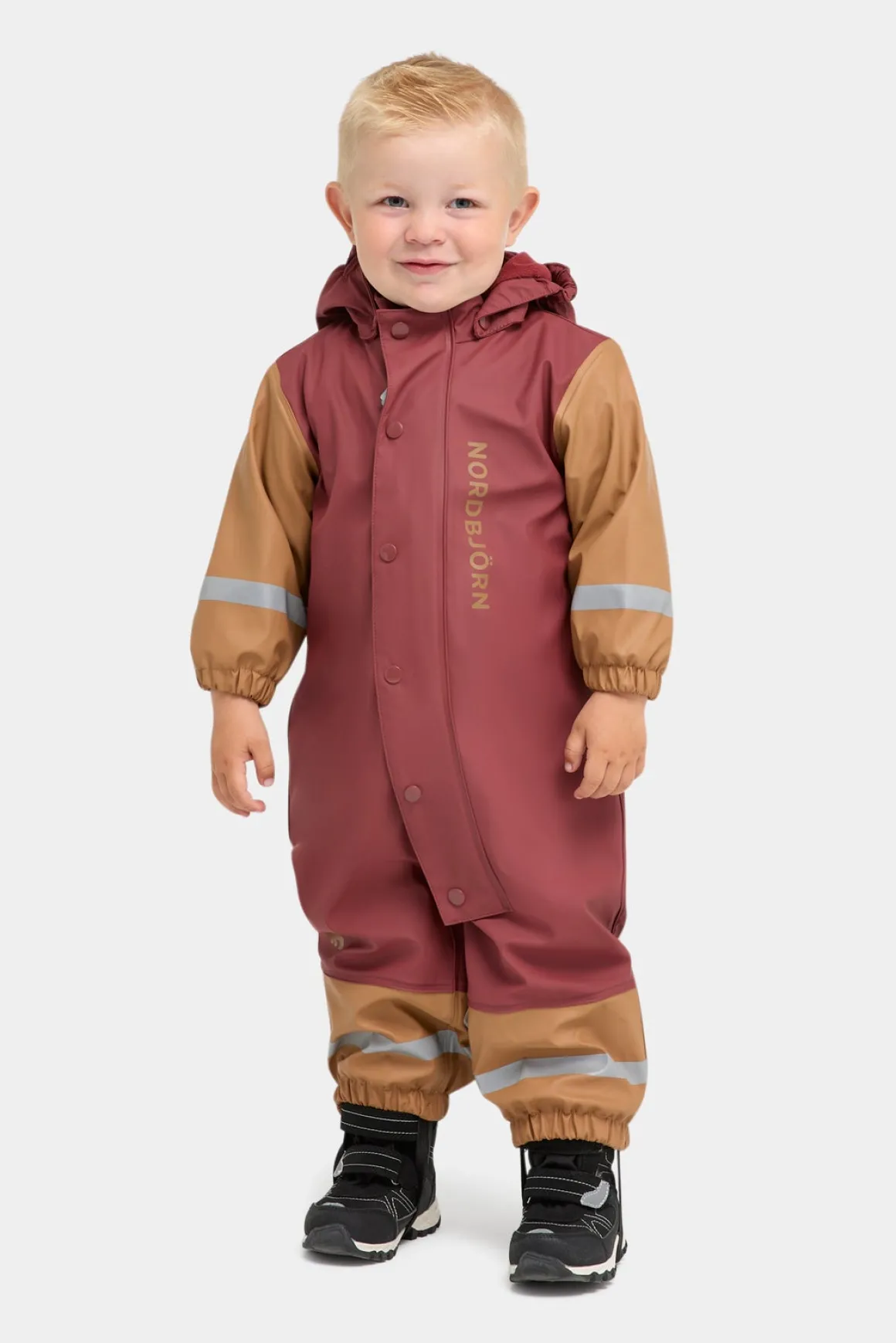 Nordbjörn Sju Strömmar Foret Regndragt, Madder Brown