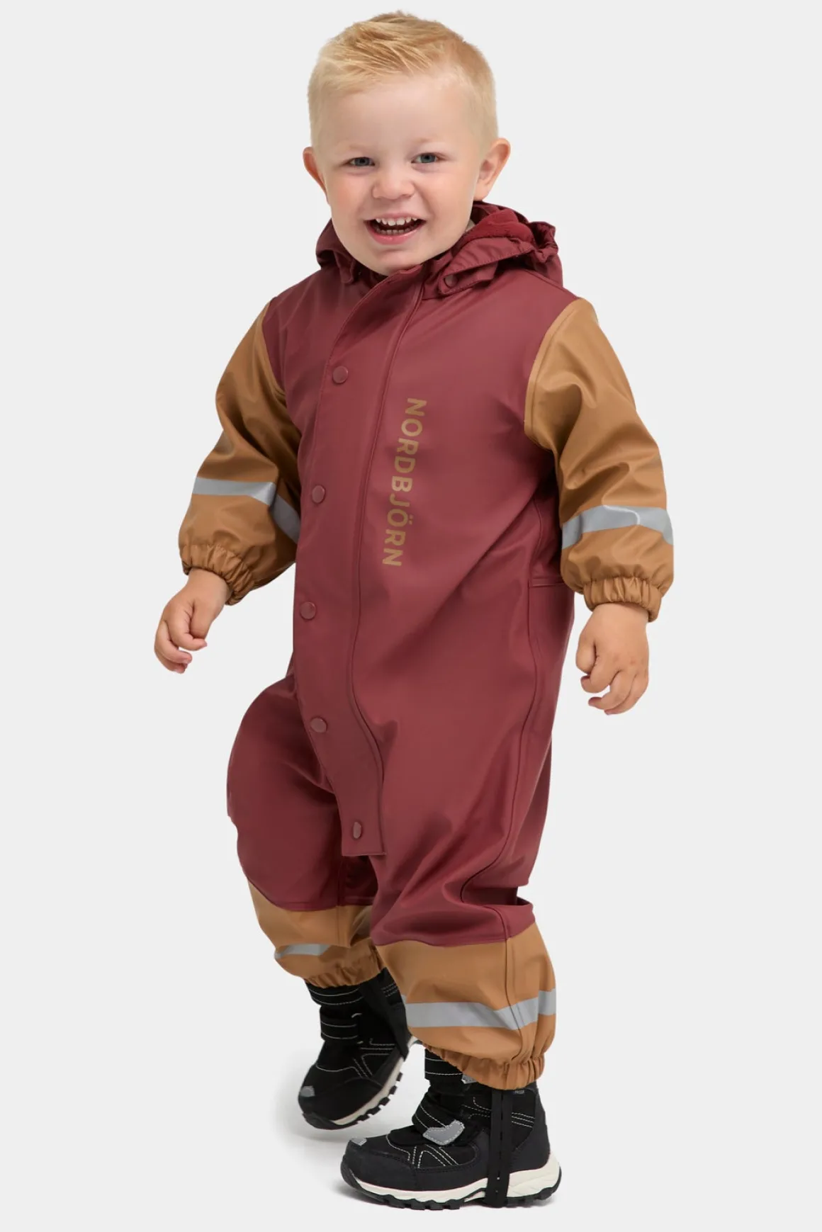 Nordbjörn Sju Strömmar Foret Regndragt, Madder Brown