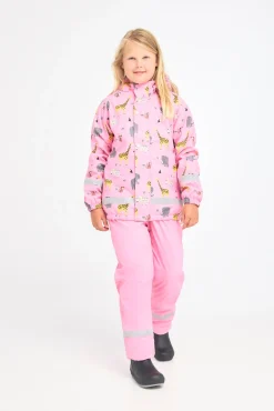 Nordbjørn Skagen Foret Regnsæt, Mini Safari Sachet Pink