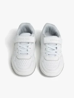 Nordbjørn Skooby Sneakers, Hvid/Grå