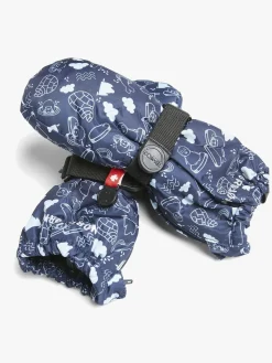 Nordbjørn Snowbird Vanter, Dark Navy Pack-Ice