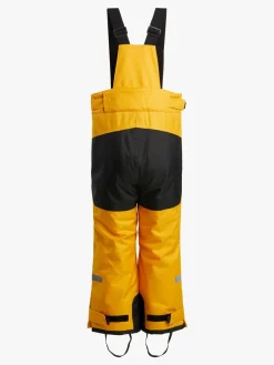 Nordbjørn Snowfall Skibukser, Sunflower/Solid Black