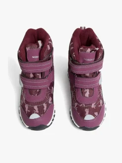 Nordbjörn Snowfall Vinterstøvler, Fuschia Rabbit