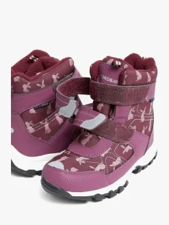 Nordbjörn Snowfall Vinterstøvler, Fuschia Rabbit