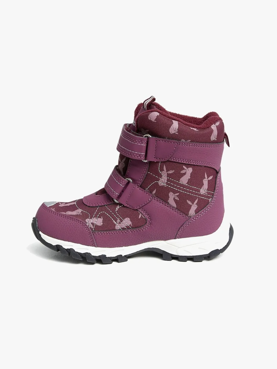 Nordbjörn Snowfall Vinterstøvler, Fuschia Rabbit