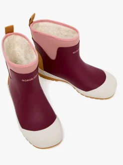 Nordbjörn Viskan  Forede Gummistøvler, Madder Brown/Rose Dawn/Inca Gold