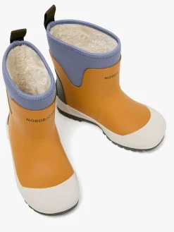 Nordbjörn Viskan  Forede Gummistøvler, Inca Gold/Stonewash/Deep Depths