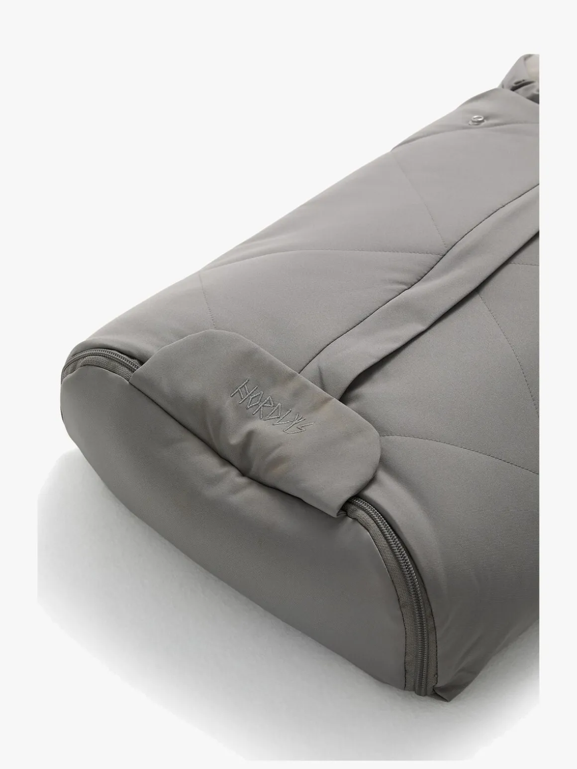 Nordlys Fenya Mini Lammeskindskørepose, Greige