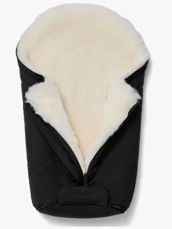 Nordlys Fenya Mini Lammeskindskørepose, Sort