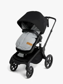 Nordlys Freja Dunkørepose inkl. Forlængelse, Grey Mélange