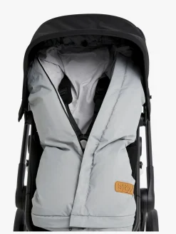 Nordlys Freja Dunkørepose inkl. Forlængelse, Grey Mélange