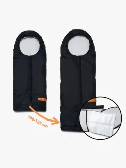 Nordlys Njord Allround-kørepose inkl Forlængerdel, Black