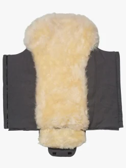 Nordlys Saga Lammeskindskørepose, Grå/Natur