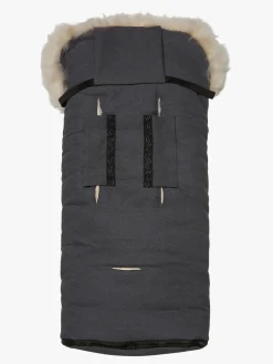 Nordlys Saga Lammeskindskørepose, Grå/Natur