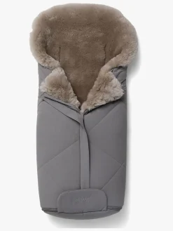 Nordlys Thyra Lammeskindskørepose, Greige