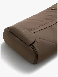 Nordlys Thyra Lammeskindskørepose, Valnød/Beige