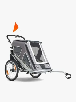 North 13.5 Speeder 2 Cykelanhænger, Grey