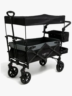 North 13.5 Transporter Trækvogn, Black/Grey