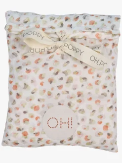 Oh, Poppy! Vega Musselin Sengesæt Tremmeseng 70x80, Poppy Fresh Vanilla