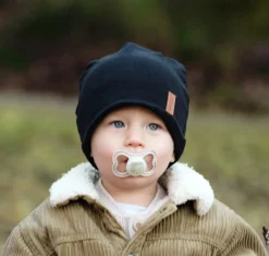 OICAN Wear Fleeceforet Hue med Hovedbeskyttelse, Black