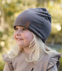 OICAN Wear  Fleeceforet Hue med Hovedbeskyttelse, Taupe