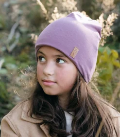 OICAN Wear Fleeceforet Hue med Hovedbeskyttelse, Purple