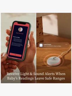 Owlet DreamSight Duo Babyalarm, Dusty Rose