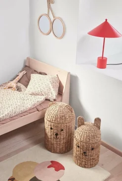 OYOY Bear & Rabbit Opbevaringskurv 2-pak, Nature