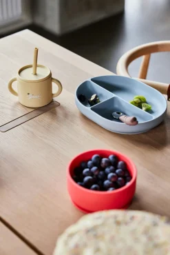 OYOY Enkei Skål Silikone, Cherry Red