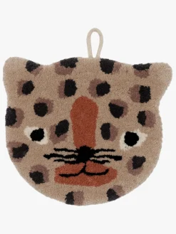 OYOY Leopard Miniature Vægdekoration, Camel