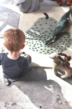 OYOY Pear Tuftet Gulvtæppe 75x120, Grøn