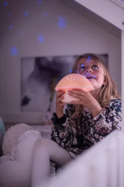 Pabobo Stjerneprojektor Svamp, Orange