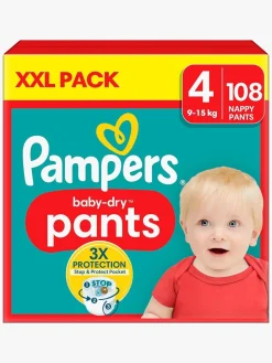 Pampers Baby Dry Bleer Str. 4 9-15 kg 108-pak