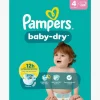 Pampers Baby Dry Bleer Str. 4 9-14 kg XXL 120-pak