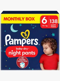 Pampers Baby Dry Night Pants Bleer Str. 6 15+ kg 138-pak