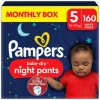 Pampers Baby Dry Night Pants Bleer Str. 5 12–17 kg 160-pak