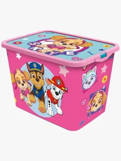 Paw Patrol Opbevaringskasser Sæt 23l & 7l, Pink