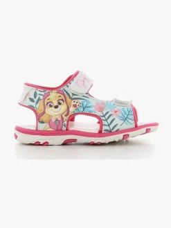 Paw Patrol Sandaler, White/Fuchsia