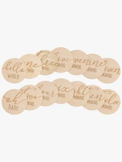 Pearhead Milepælskort Af Træ