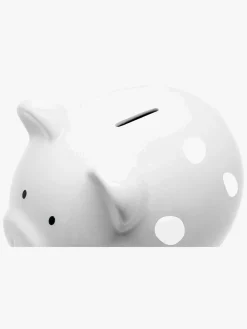 Pearhead Sparegris Medium, Polka Dot Gray