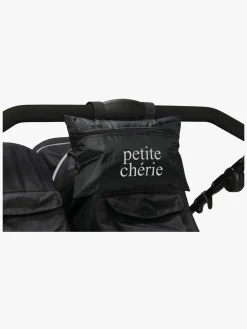 Petite Cherie Regnslag til Søskendevogn, Black