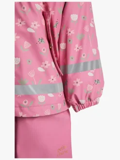 Petite Chérie Atelier Amira Foret Regnsæt, Flowers Satchet Pink