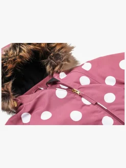 Petite Chérie Atelier Amour Babyflyverdragt, Big Dots Mesa Rose