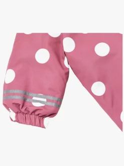 Petite Chérie Atelier Amour Babyflyverdragt, Big Dots Mesa Rose